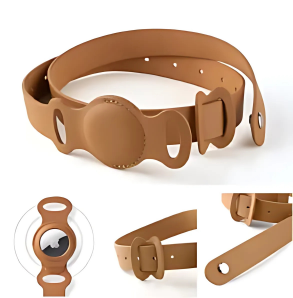 Luxe Leren Honden- en Kattenhalsband