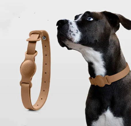 Luxe Leren Honden- en Kattenhalsband