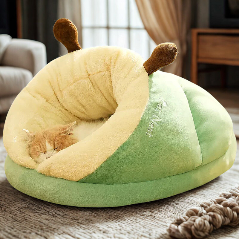 Warme Knusse Winter Sloffen Huisdiernest bed