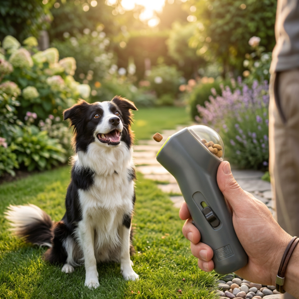 PawJoy™ Interactieve Snacklanceerder – Spelen, Trainen & Belonen in Één