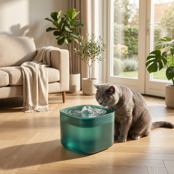 Automatic Drinking Fountain for Cats