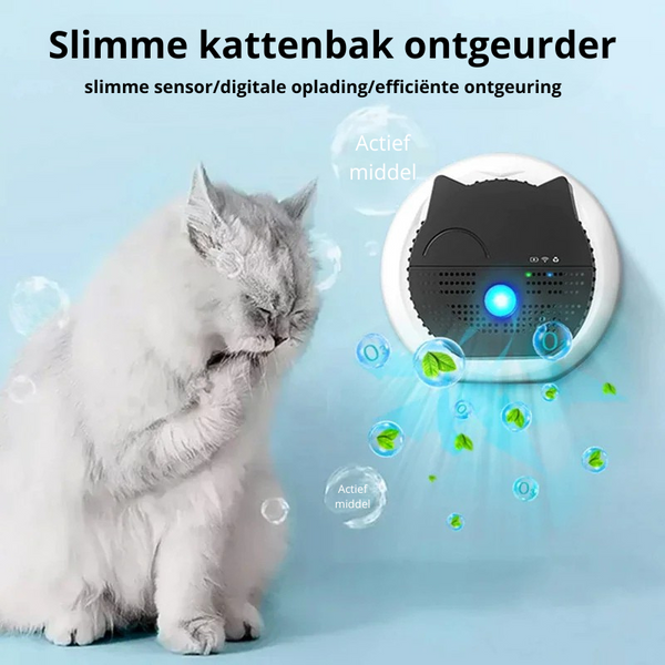 Kattenbak Geurverwijderaar – Houd Je Huis Fris en Geurvrij!
