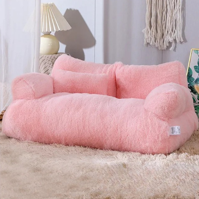 ComfortNest™ Luxe Sofa Bed – Geborgen Rustplek voor Honden & Katten