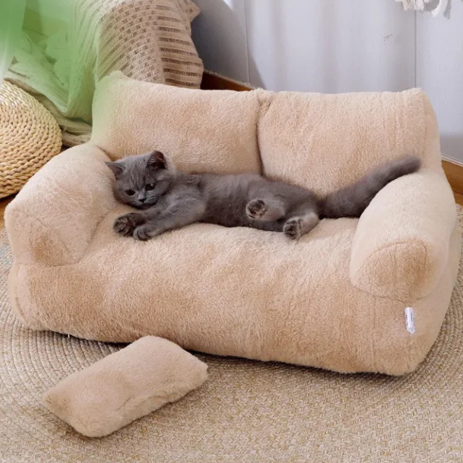 Luxe Sofa Bed – Geborgen Rustplek voor Honden & Katten