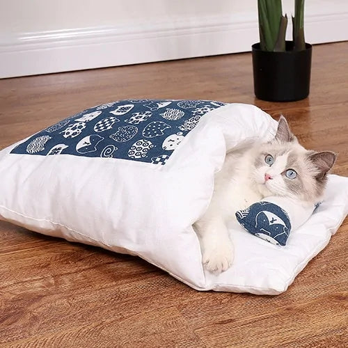 Verwijderbaar Kattenhuisje – Wasbaar & Geborgen Rustplekje