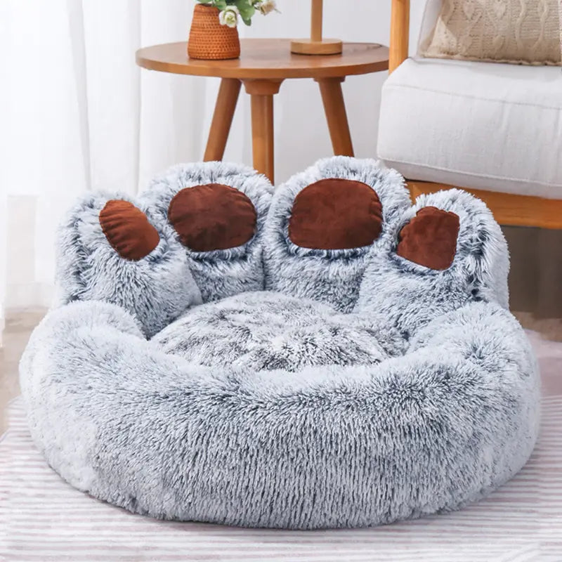 ComfortNest™ Berenpoot Nestbed – Geborgen Rust voor Honden & Katten