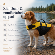 ComfortNest zwemvest met opvallende kleur handgreep en verstelbare banden