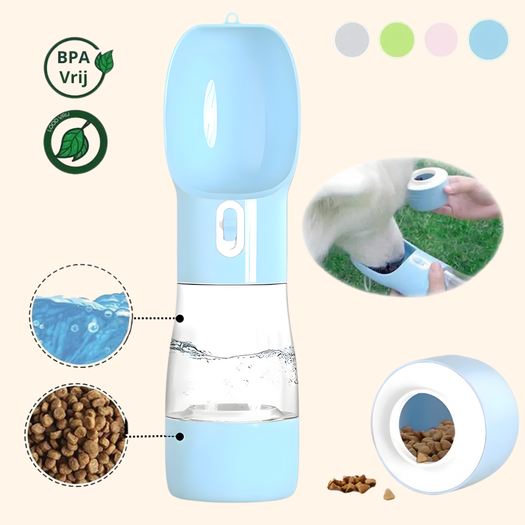 Draagbare Waterfles Voor Huisdieren, Altijd Hydratatie Bij de Hand