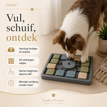 PawJoy Challenge Slider vullen schuiven en ontdekken met mentale verrijking
