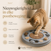 PawJoy Rainy Day kattenpuzzel voor nieuwsgierigheid en rustig spel binnenshuis