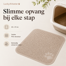 PureFlow Trixie kattenbakmat 45 x 37 cm met zachte PVC-structuur